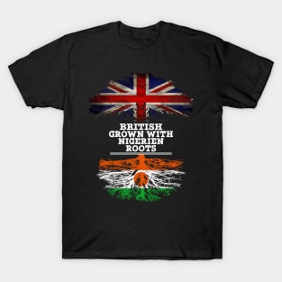 British Grown With Nigerien Roots - Gift for Nigerien With Roots From Niger T-Shirt